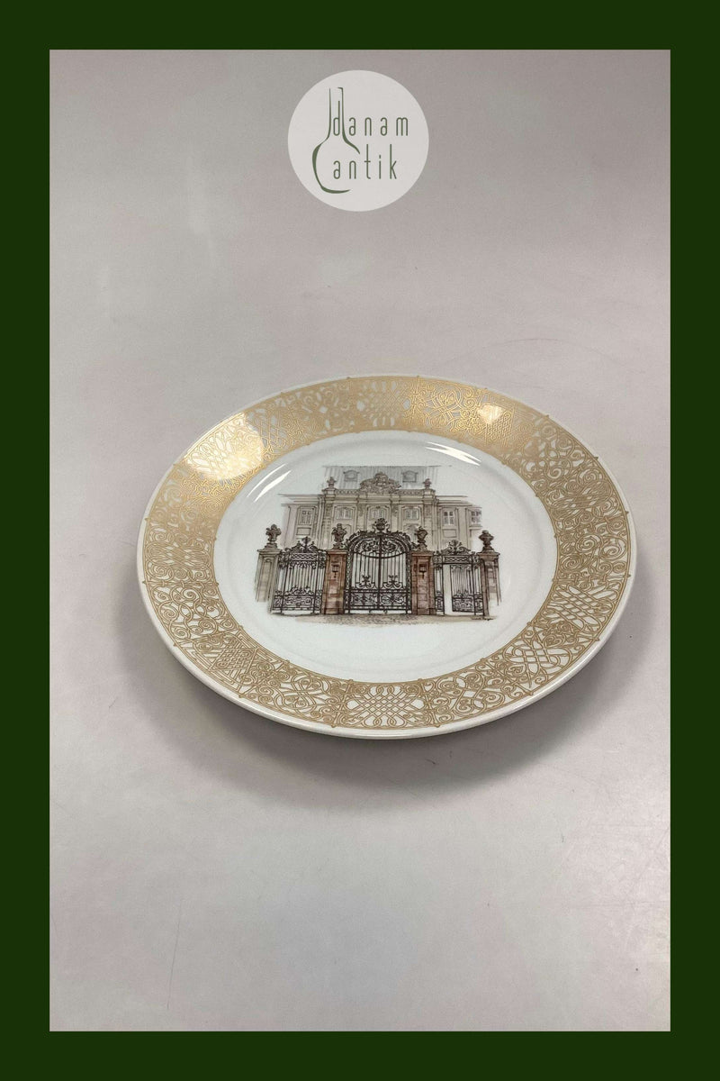 Royal Copenhagen Platte Københavnske Prospekter Odd Fellow Palæet No 10