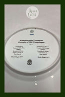 Royal Copenhagen Platte Københavnske Prospekter Amalienborg Slot No 11