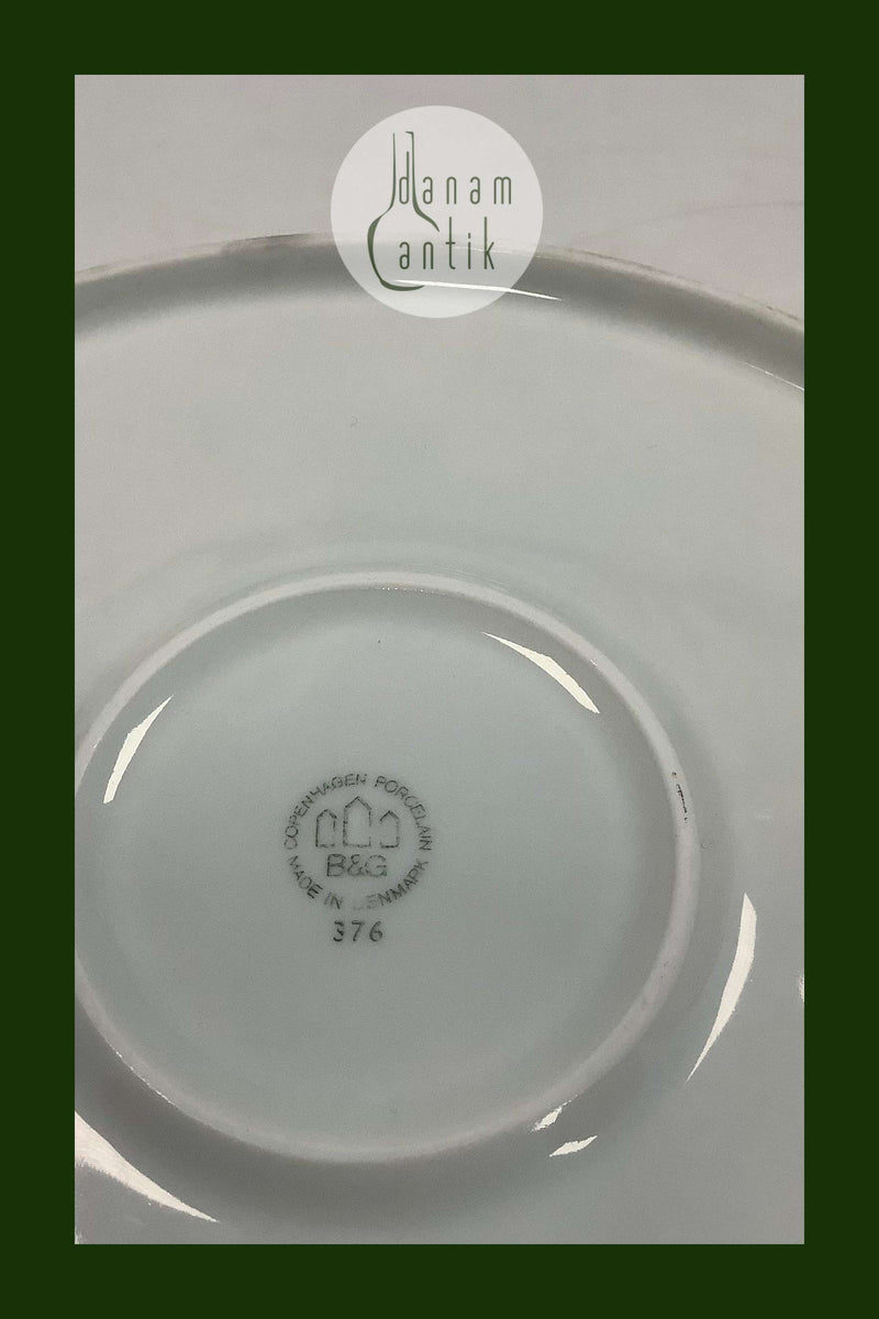 Bing og Grøndahl Elsa Stort Rundt Fad No 376