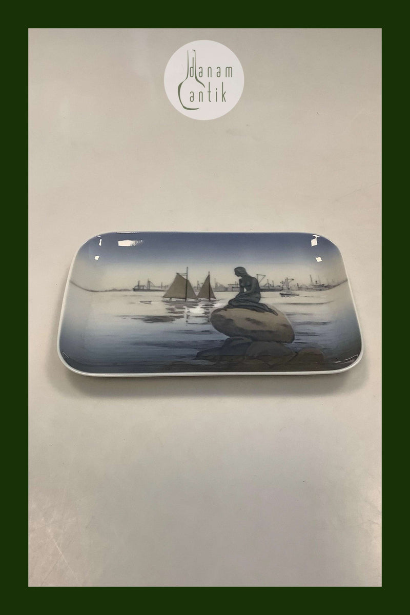 Royal Copenhagen aflang bakke med Langelinie No 3645