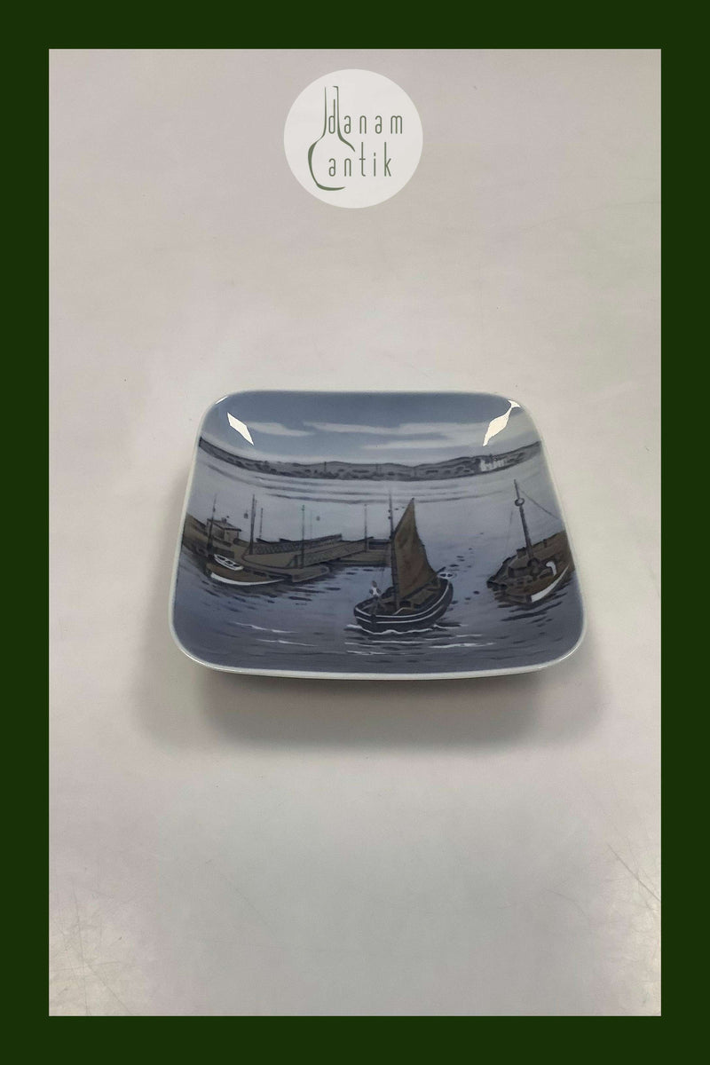 Royal Copenhagen Skål og askebæger No 3405 Den Gamle Limfjordsbro