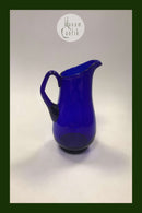 美丽的蓝色Holmegaard水壶丹麦