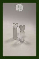 Sæt Holmegaard Hjerte Lysestager