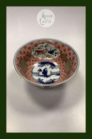 Kinesisk Porcelænsskål med motiv af Fisk