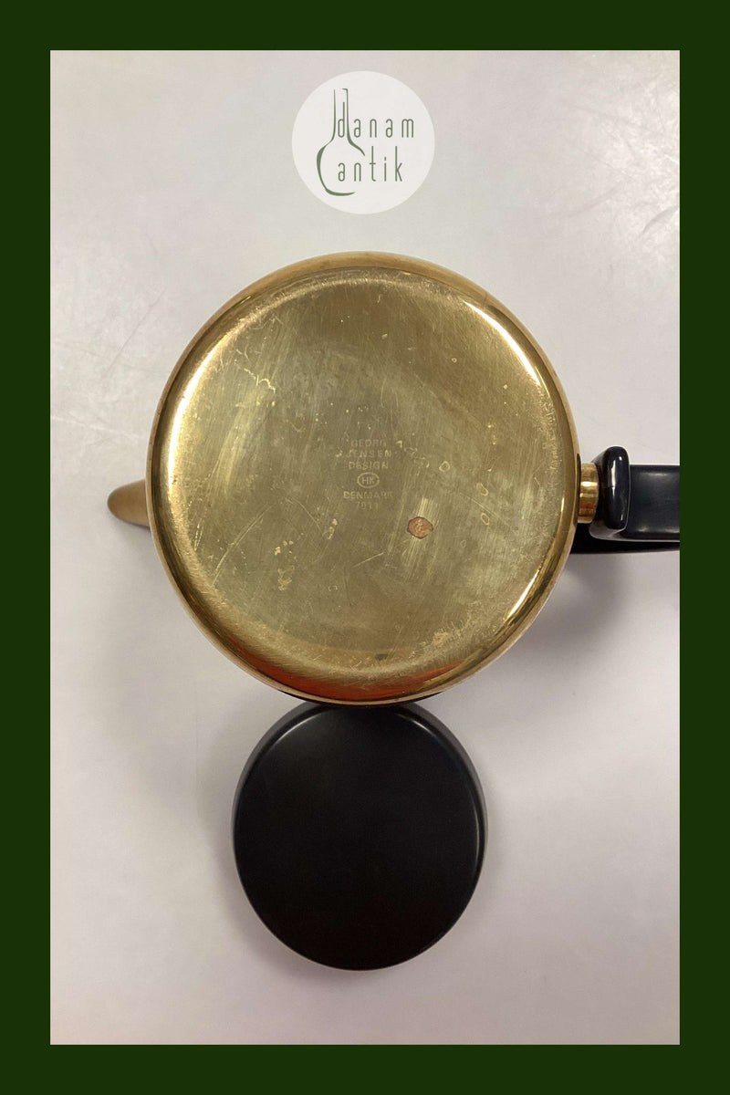 Georg Jensen Henning Koppel Messing Mokka Kande
