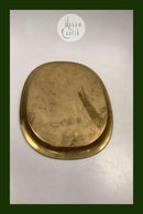 Georg Jensen Super Ellipse Tablett aus Messing von Piet Hein 32,1 cm x 24,6 cm