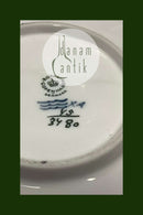 Stor Royal Copenhagen Blå Buket Rund Skål No 3480