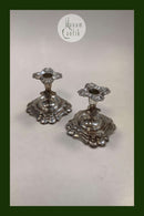 Par Sølvplet Lysestager