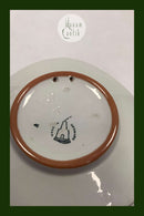 Knabstrup Platte med Storm P. Motiv og Vers