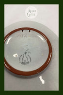 Knabstrup Platte med Storm P. Motiv og Vers