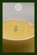 Royal Copenhagen Ursula oval Skål i Gul No 576