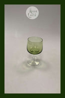 Mandalay Grøn Hvidvinsglas, Lav Kumme. Holmegaard