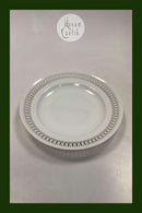 Bing og Grøndahl Haga Hvid Gennembrudt Kant Spisetallerken No 325