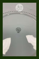 Bing und Grondahl Haga Weiß durchbrochener Rand Speiseteller Nr. 324