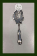 Dutch Silver Serving Spade openwork from 1896