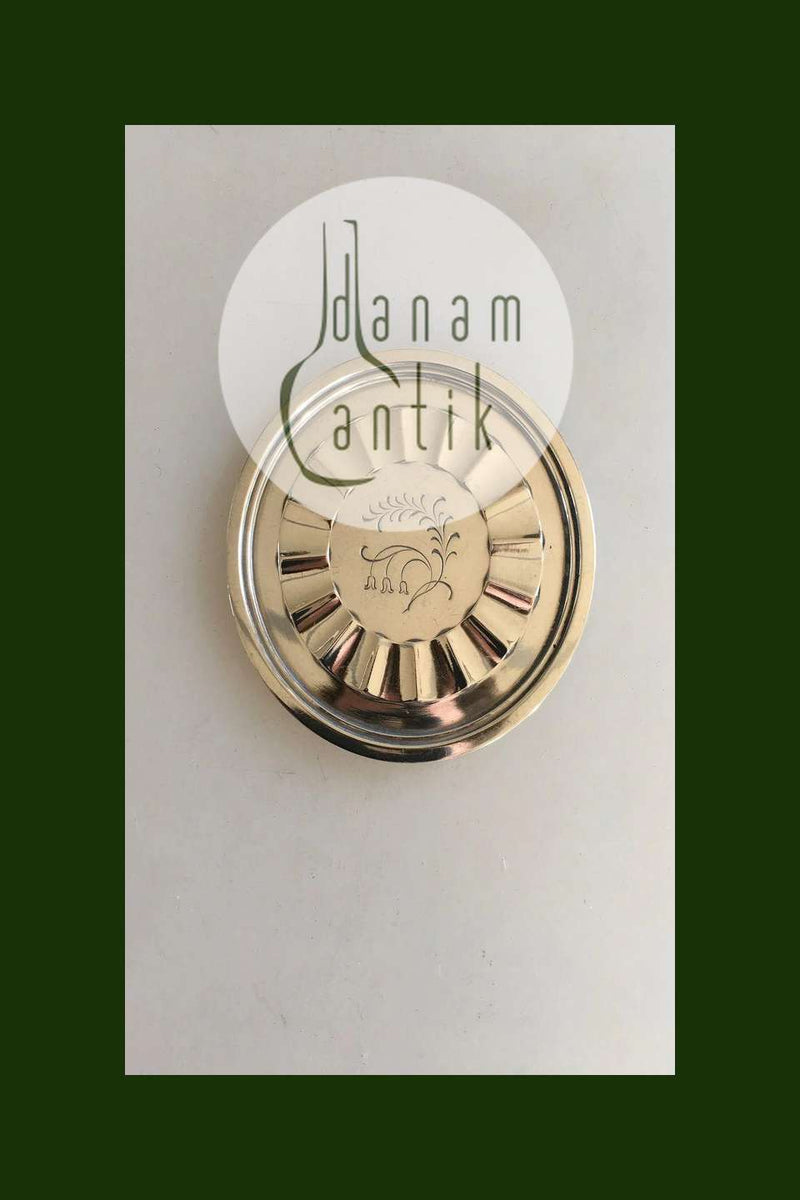 Georg Jensen Sterling Sølv Glasbakke No 84.