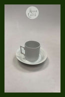 皇家哥本哈根白色花朵丹妮卡珍珠瓷巧克力杯 No 3512