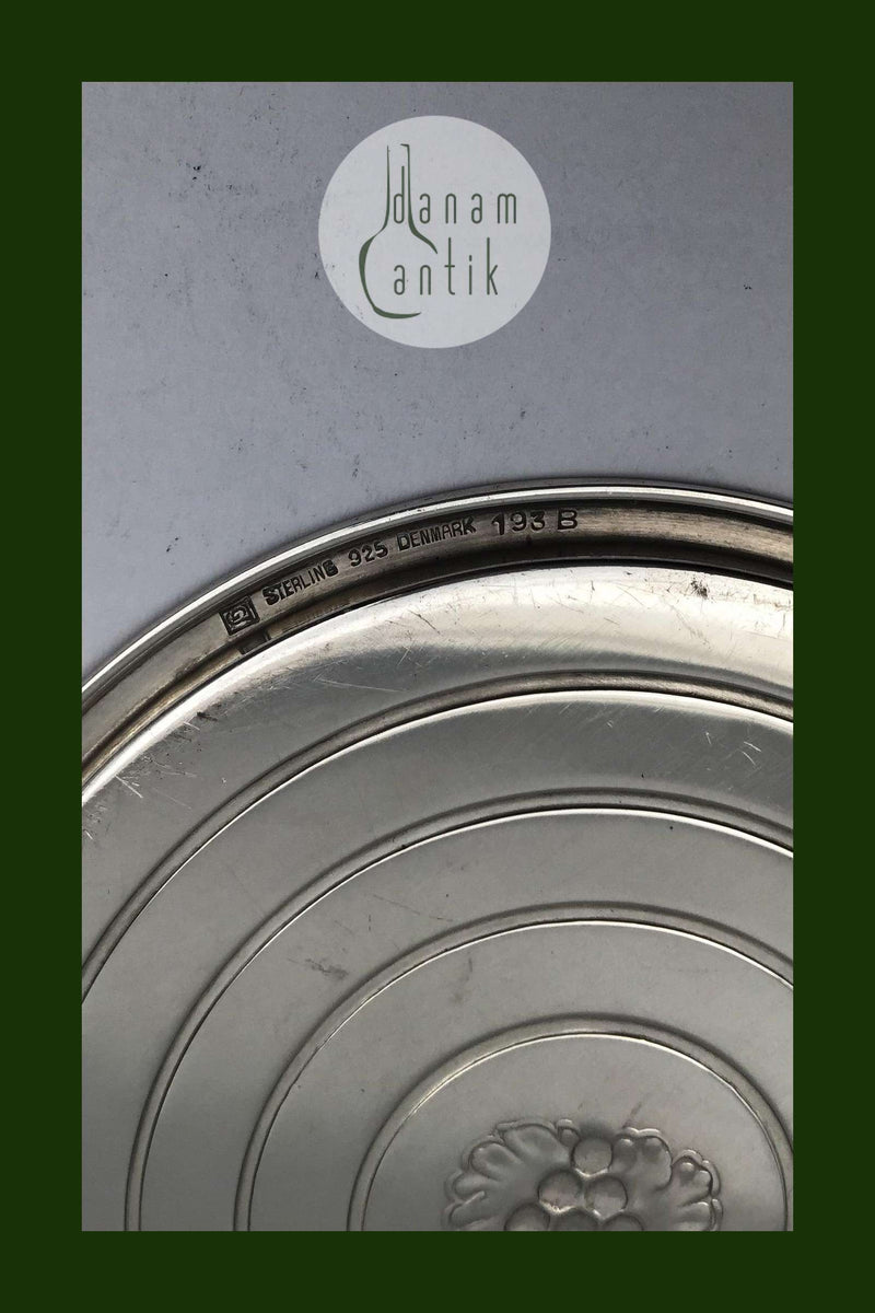 Georg Jensen Sterling Sølv Coaster No 193B