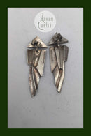 Lapponia Sterling Silber / Emaille Ohrstecker Björn Weckström