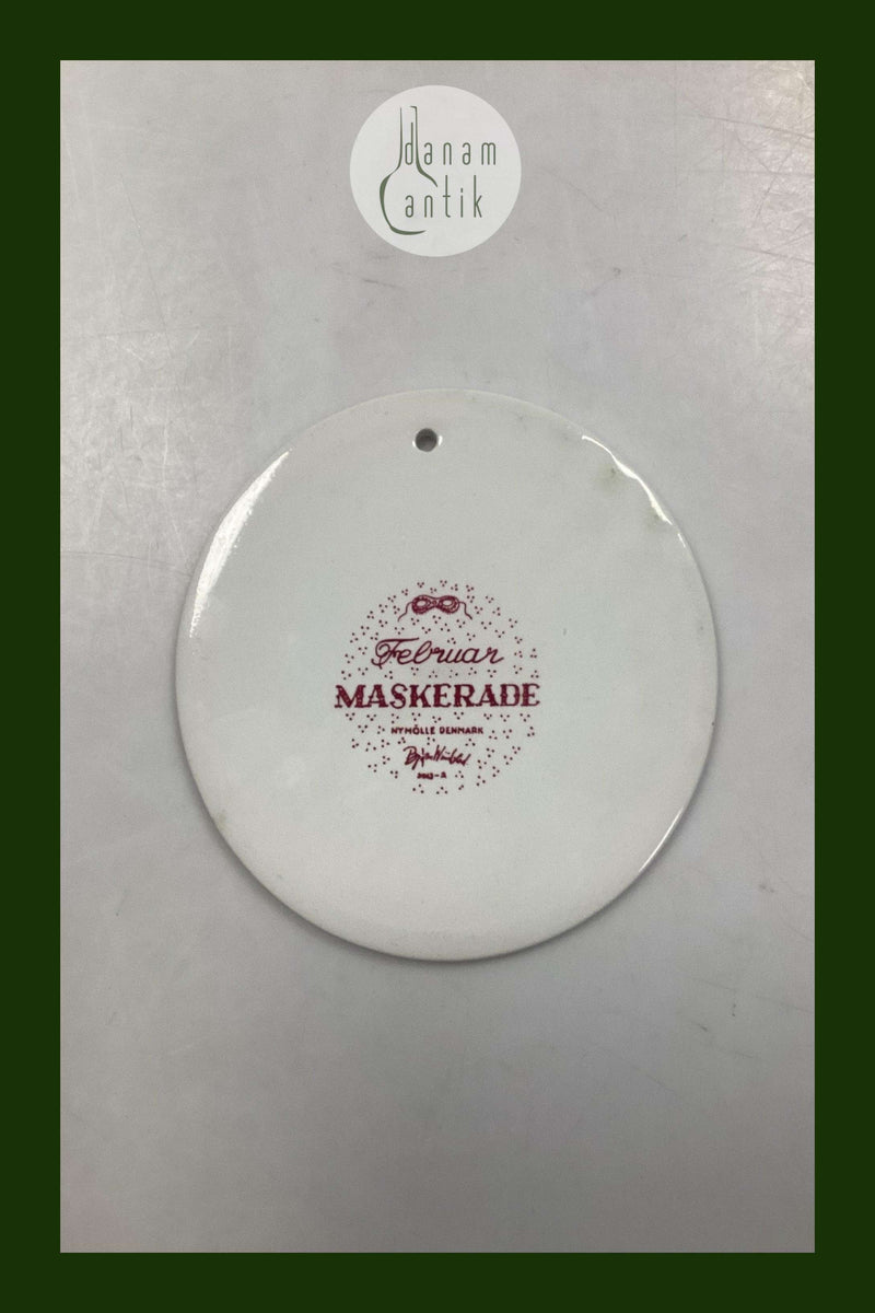 Bjørn Wiinblad: Rød februar platte fra Nymølle - MASKERADE