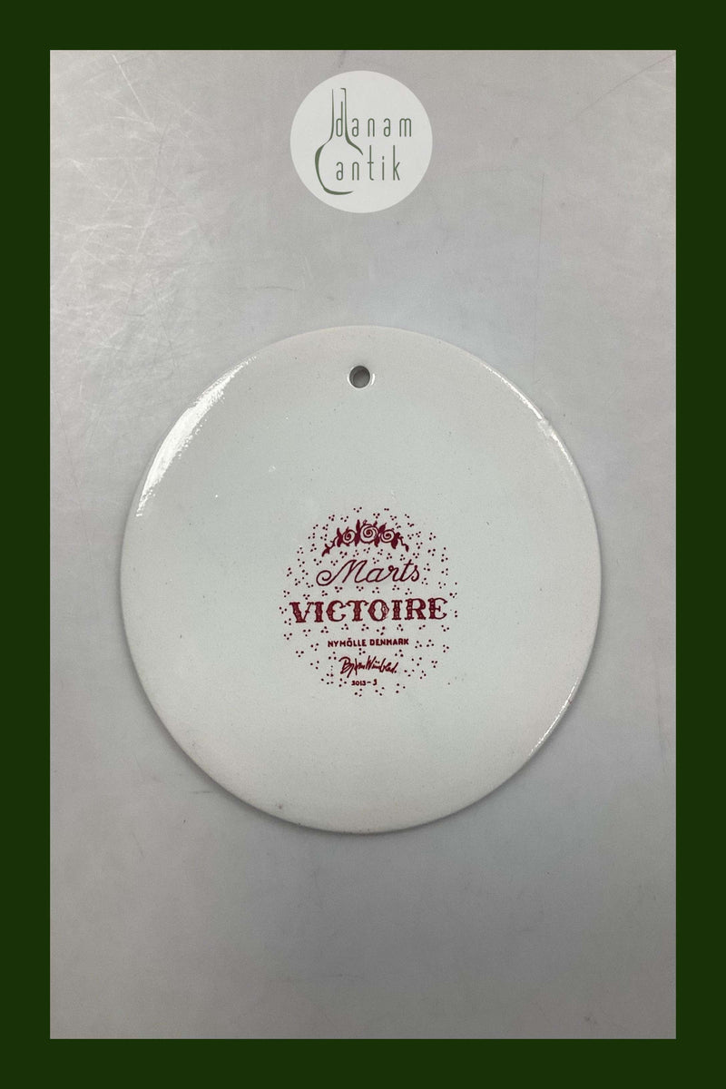 Bjørn Wiinblad: Rød marts platte fra Nymølle - VICTOIRE