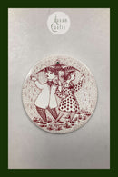 Bjørn Wiinblad: Rød april platte fra Nymølle - KONFLIKT