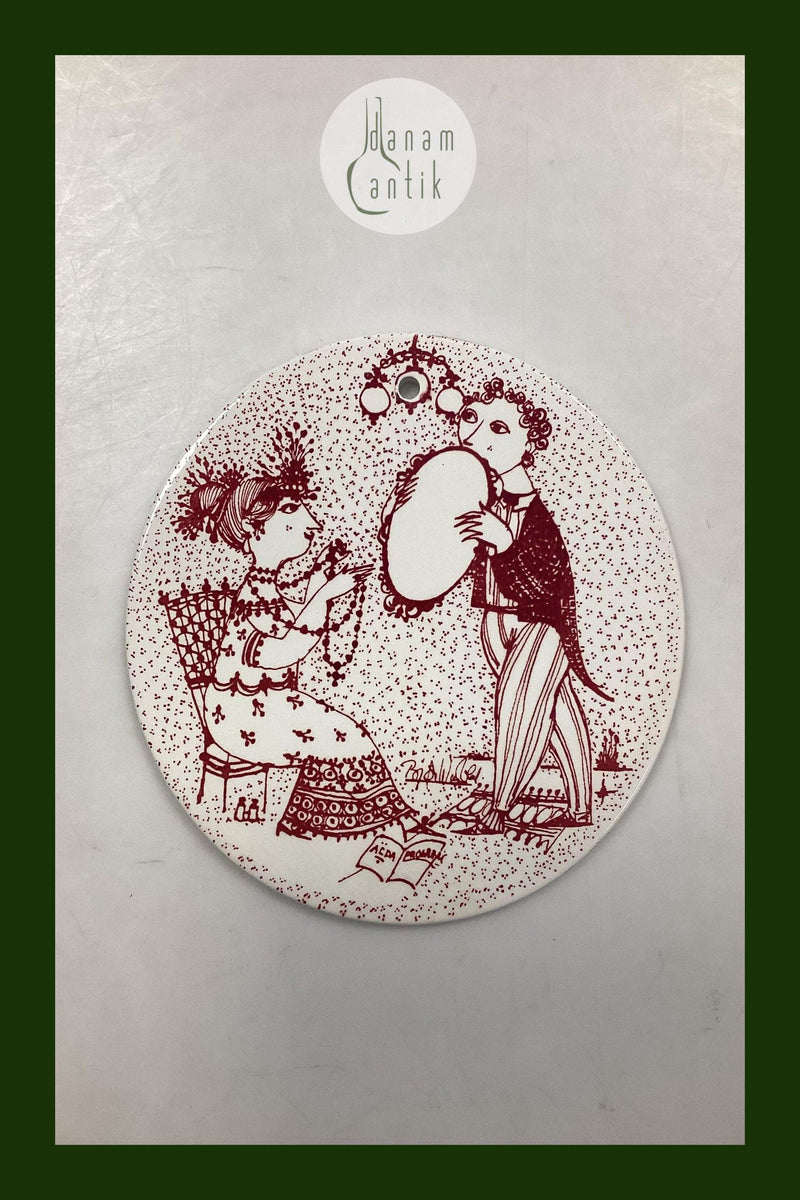 Bjørn Wiinblad: Rød september platte fra Nymølle - SAISON START