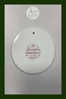 Bjørn Wiinblad: Rød december platte fra Nymølle - MIRAKEL