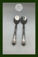 Cohr Saksisk Sølv Salatsæt