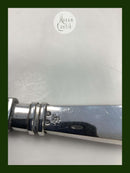 Hertz Sølv / Stål Lagkagekniv  Måler 25,6cm / 10.08 inch