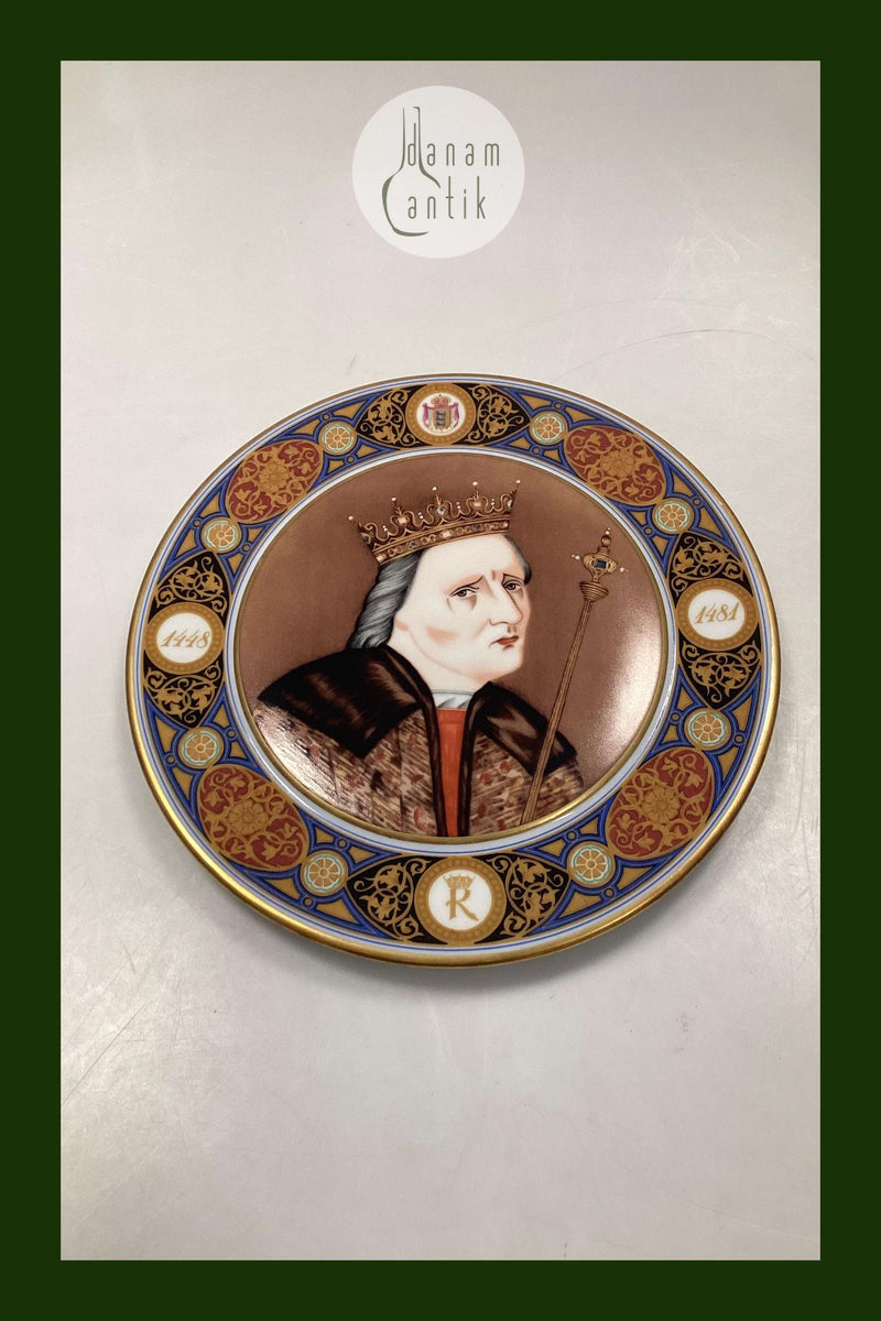 Bing og Grøndahl Platte fra Kongesamlingen, Kong Christian I