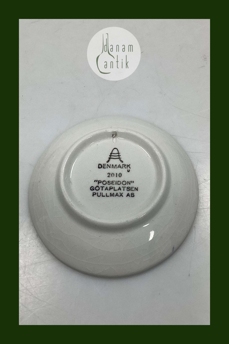 Royal Copenhagen 2010 Plaquette Poseidon Gotaplatsen Pullmax AB
