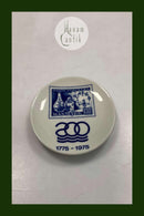 Royal Copenhagen 2010 Plaquette Frimærke 130, 200-året for Royal Copenhagen 1775-1975 No 227