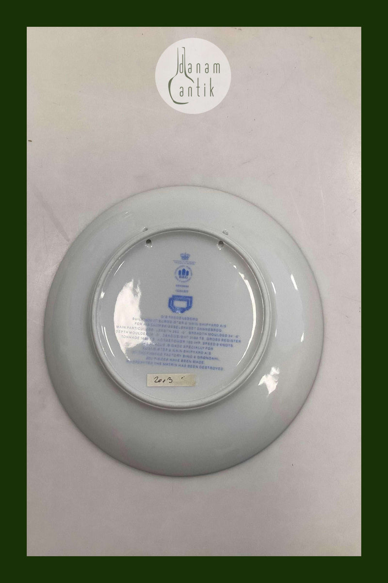 Bing og Grøndahl Skibsplatte fra 1989