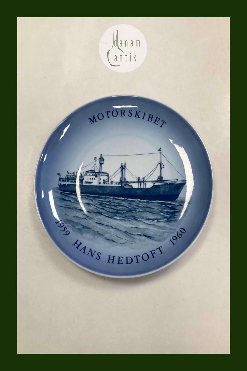 Bing og Grøndahl Skibsplatte fra 1985