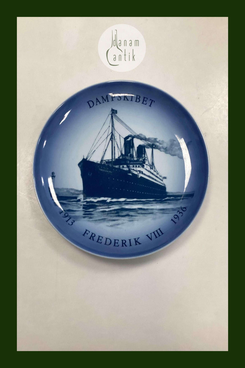 Bing og Grøndahl Skibsplatte fra 1984