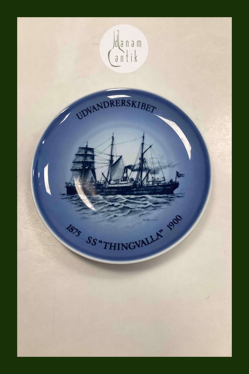 Bing og Grøndahl Skibsplatte fra 1978