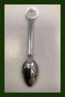 Evald Nielsen / Aage Weimar Sølv Kaffeske No 3 med rød sten