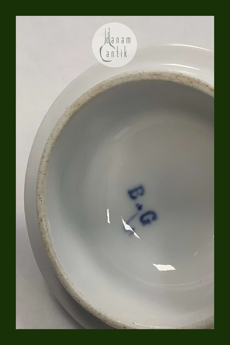 Bing og Grøndahl Empire Låg til kande