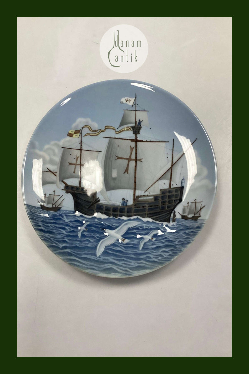 Bing og Grøndahl Christopher Columbus Platte 1492 - 1992  Platte 5442 ud af 7500