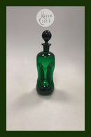 Holmegaard / Kastrup Glasværk Kluk Kluk Dekanter in grünem Glas.  Maße 28cm / 11 1/32 Zoll