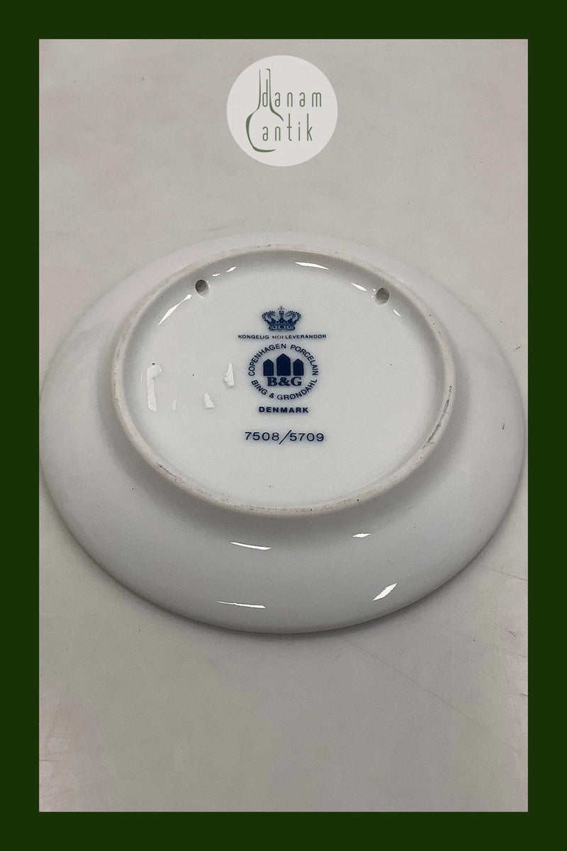 Bing og Grøndahl Skibsplatte fra 1974 Lille