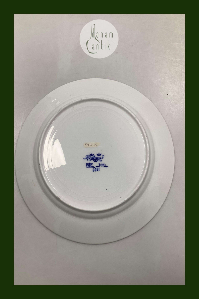 Rørstrand Platte Nordisk Konge møde Malmø 1914 Sverige