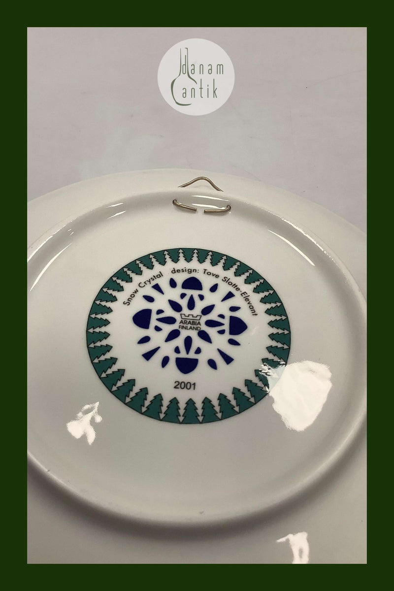 Arabia Finland Juleplatte 2001