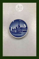 Royal Copenhagen 2010 Plaquette Nr. 51 Nakskov Chr. X Reiter Statue Maßnahmen 8cm / 3,15 Zoll