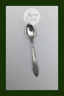 Danish Silver Empire Salt Spoon