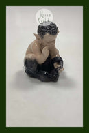 Royal Copenhagen Figur Faun med Slange No 1812