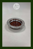 Dansk Sølvplet / Træ Flaskebakke