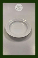 Royal Copenhagen White Magnolia Glazed Deep plate No 605