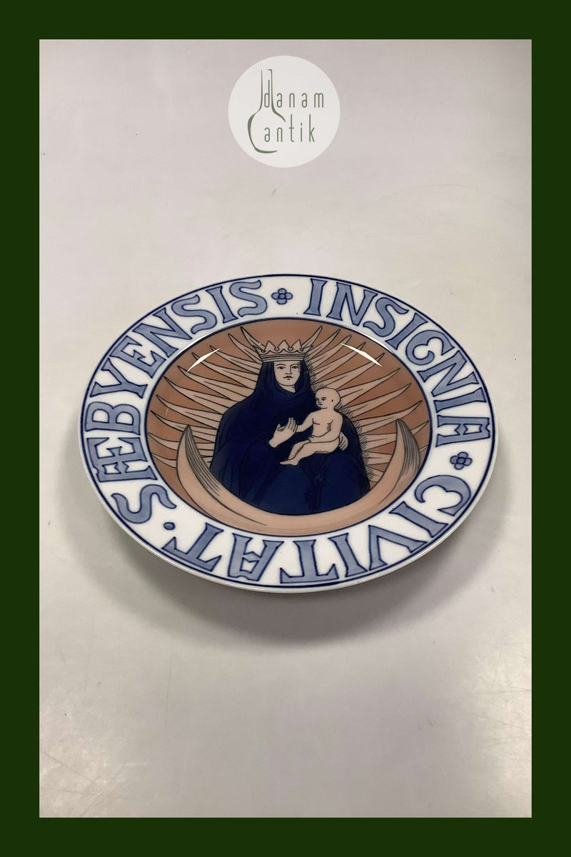 Bing og Grøndahl Byplatte for Sæby